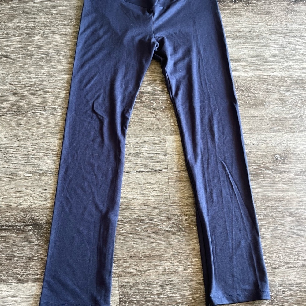 Free People Navy Yoga Pants
